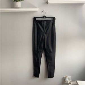 Zara Leather Pants